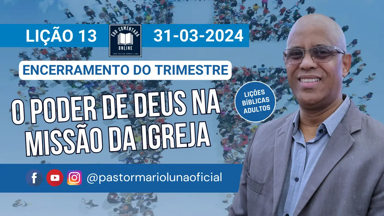 Li O O Poder De Deus Na Miss O Da Igreja Tri Escola