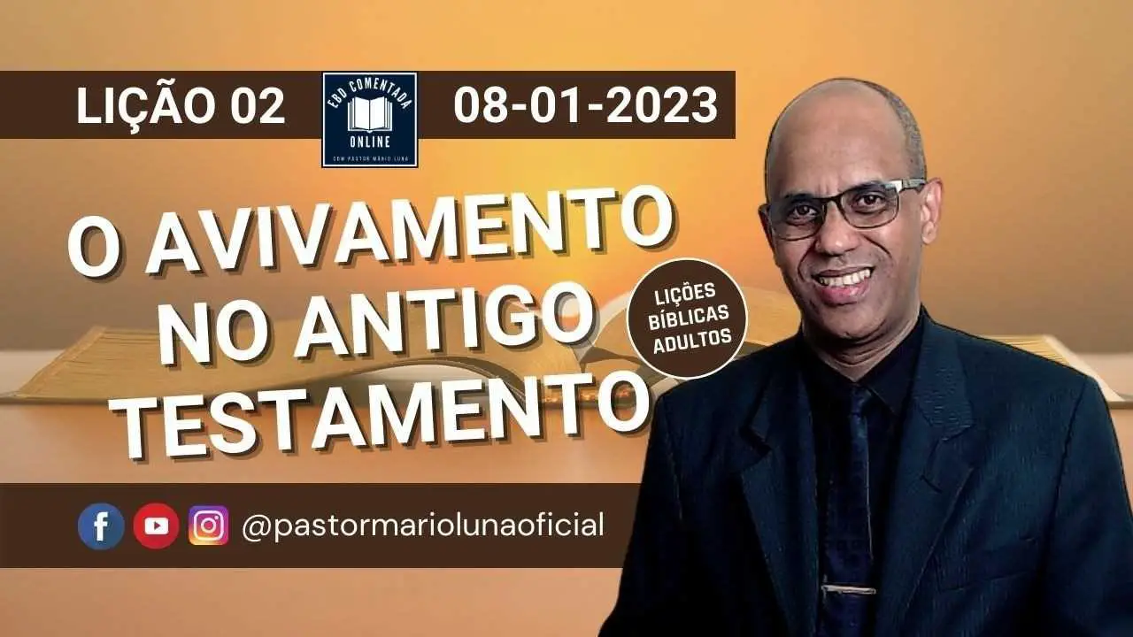 EBD - Lição 2 - [Adultos] - O Avivamento no Antigo Testamento - 1 Trimestre 2023